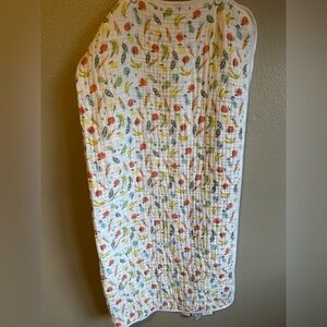 Aden + Anaïs 100% Cotton Double sided baby blanket 40” by 40”